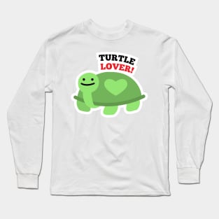 Turtle Lover Cartoon Long Sleeve T-Shirt